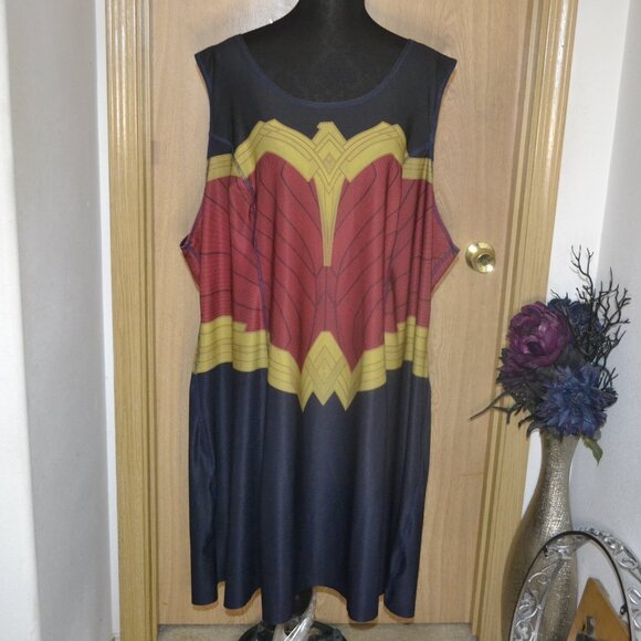NWT Torrid Wonder Women Dc Comics Costume Dress Size 5 - Picture 1 of 12